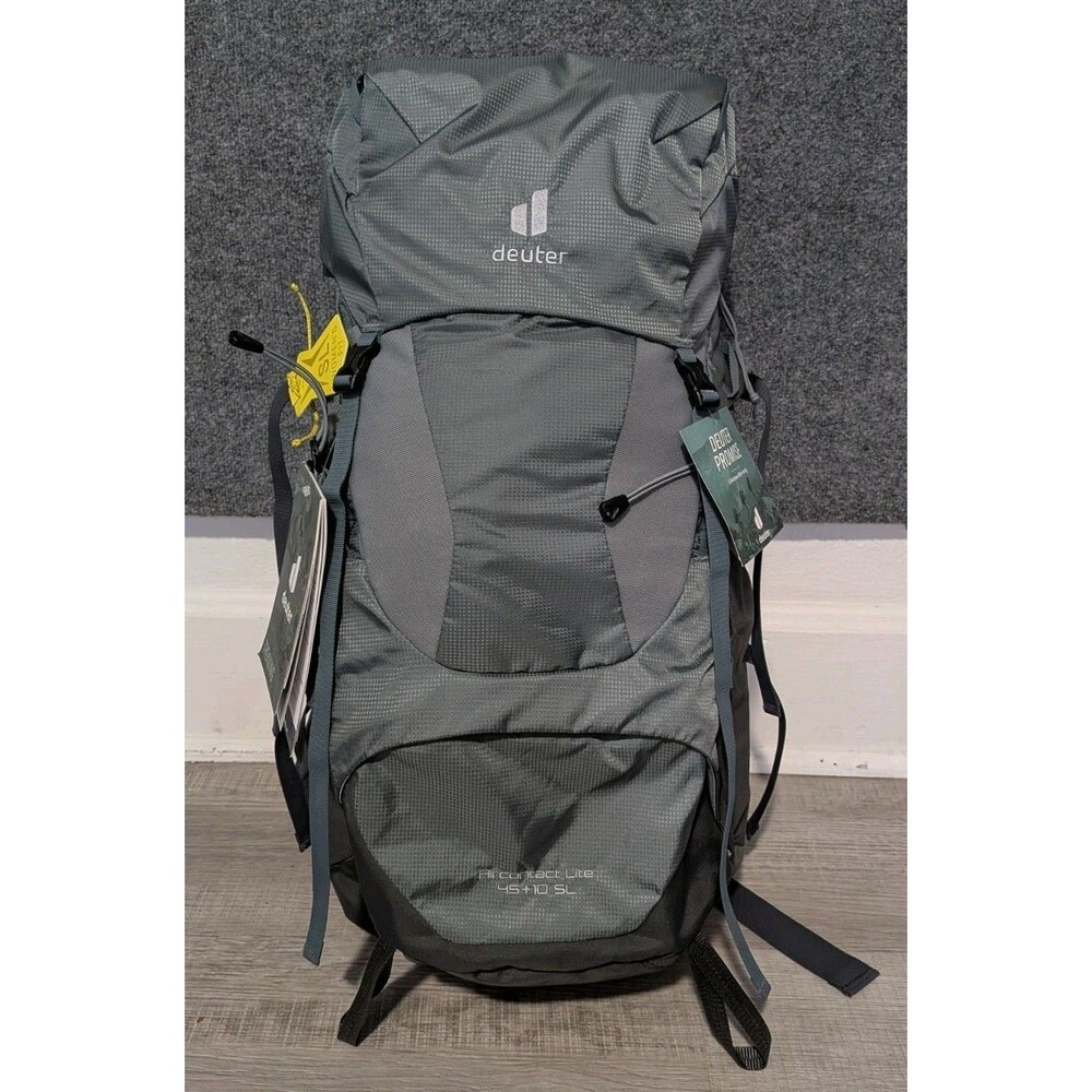 Deuter Air Contact Lite 45+10 SL Womens Backpack for Trekking Camping Hiking NWT